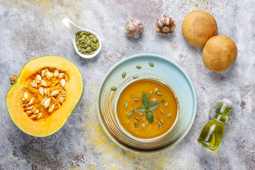 Hokaido kremova jesenna polievka recept