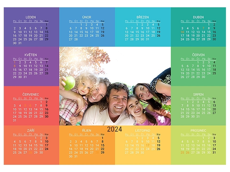Kalendáře z vlastních fotografií