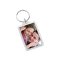 plastový prívesok s fotkou zamilovaného páru