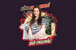 Kópia sa nenosí, buď originál! Kópia sa nenosí, buď originál!