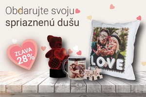 Valentínska zľava 28 % na vybrané produkty FaxCopy